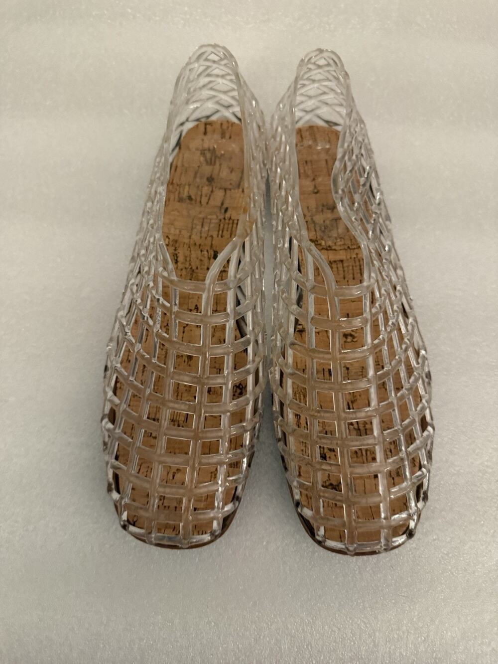 NEW Unbranded Clear Jelly Flat 40 / 9